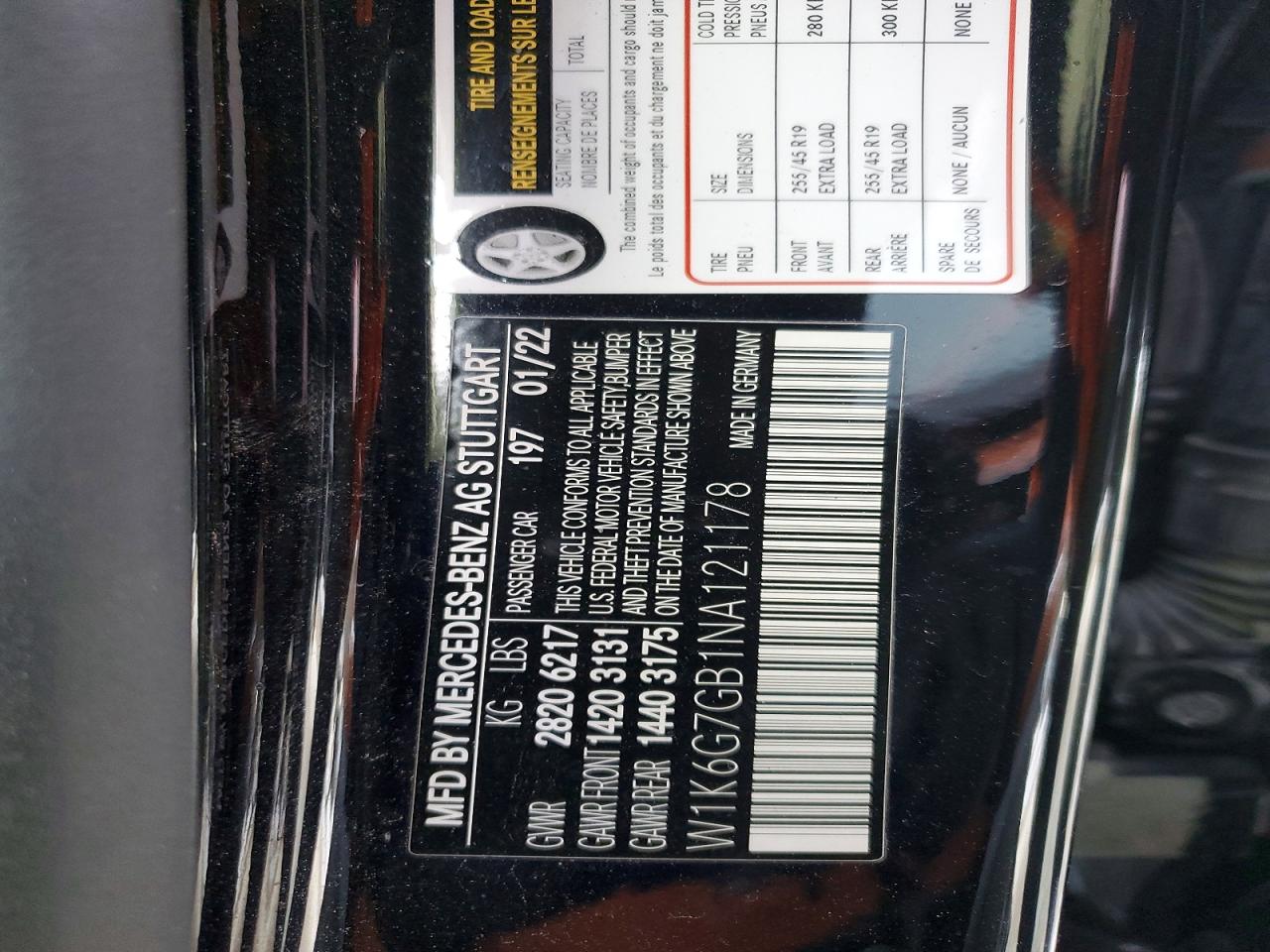 2022 MERCEDES-BENZ S 580 4MATIC photo 12