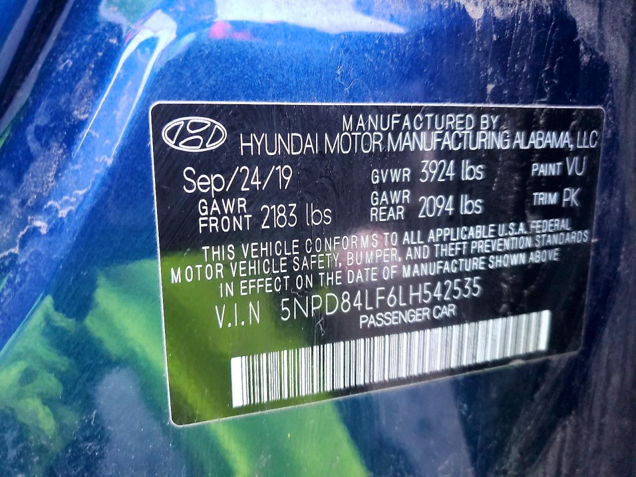 2020 HYUNDAI ELANTRA SEL photo 12