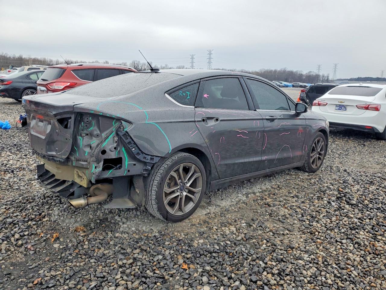 2017 FORD FUSION SE photo 5