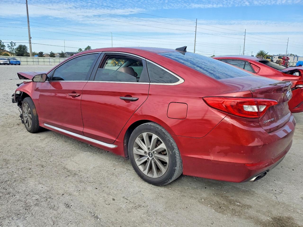 2015 HYUNDAI SONATA SPORT photo 2