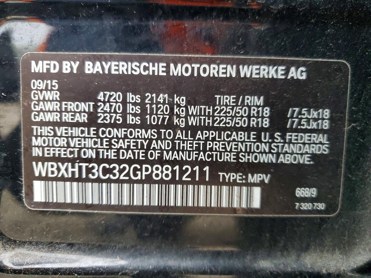 2016 BMW X1 XDRIVE28I photo 13
