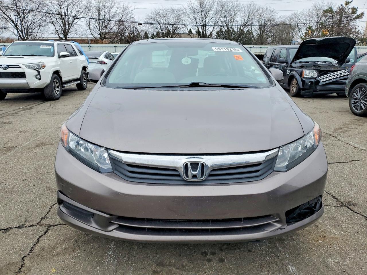 2012 HONDA CIVIC EX photo 5
