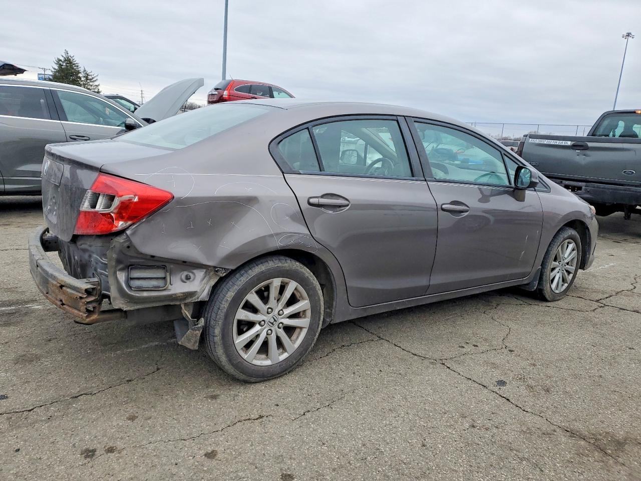 2012 HONDA CIVIC EX photo 3