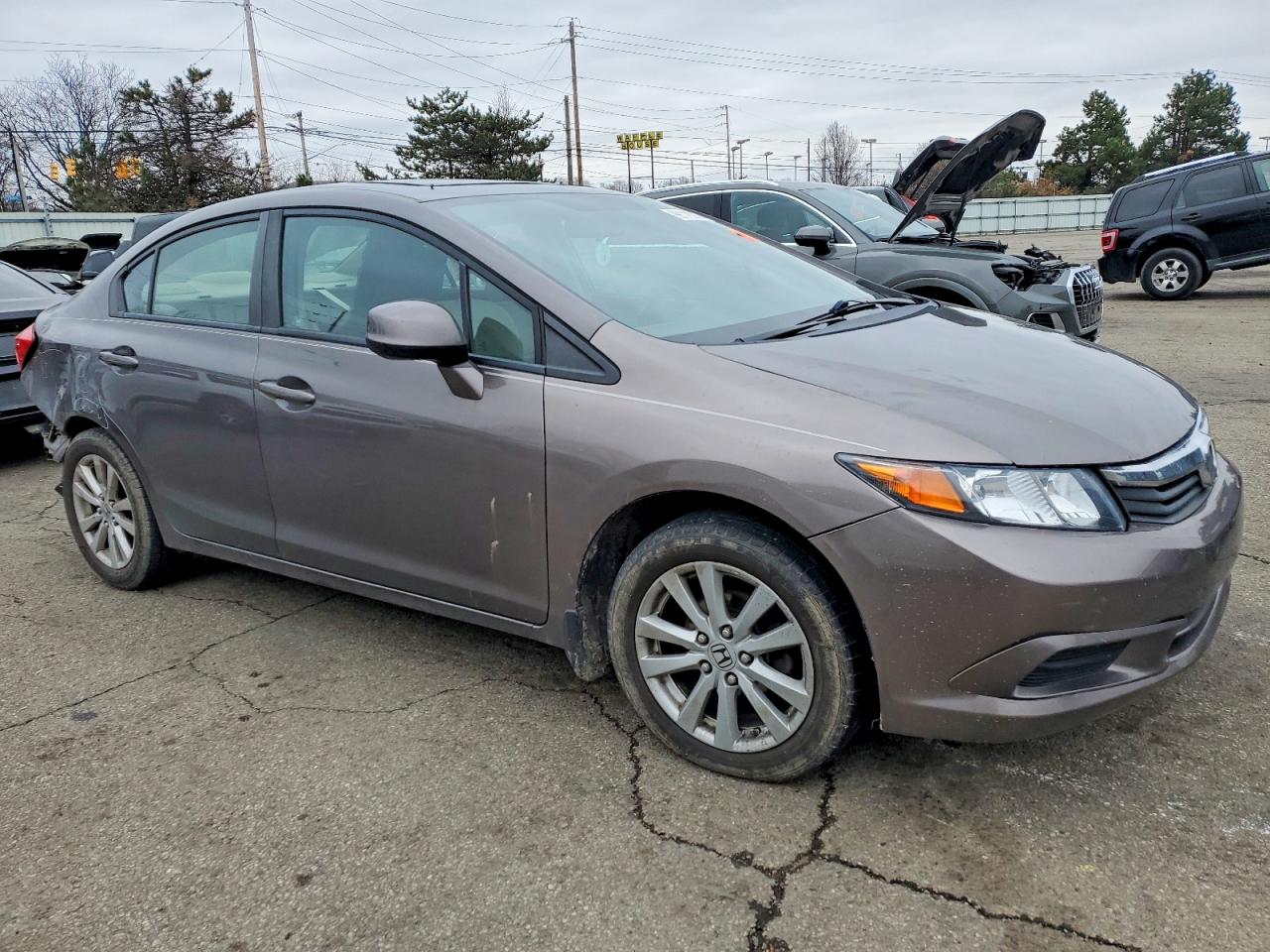 2012 HONDA CIVIC EX photo 4