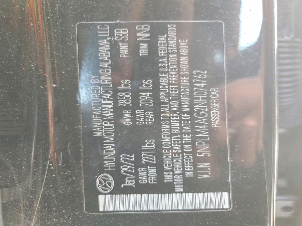 2022 HYUNDAI ELANTRA SEL photo 13