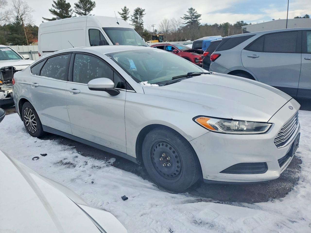 2014 FORD FUSION S photo 4