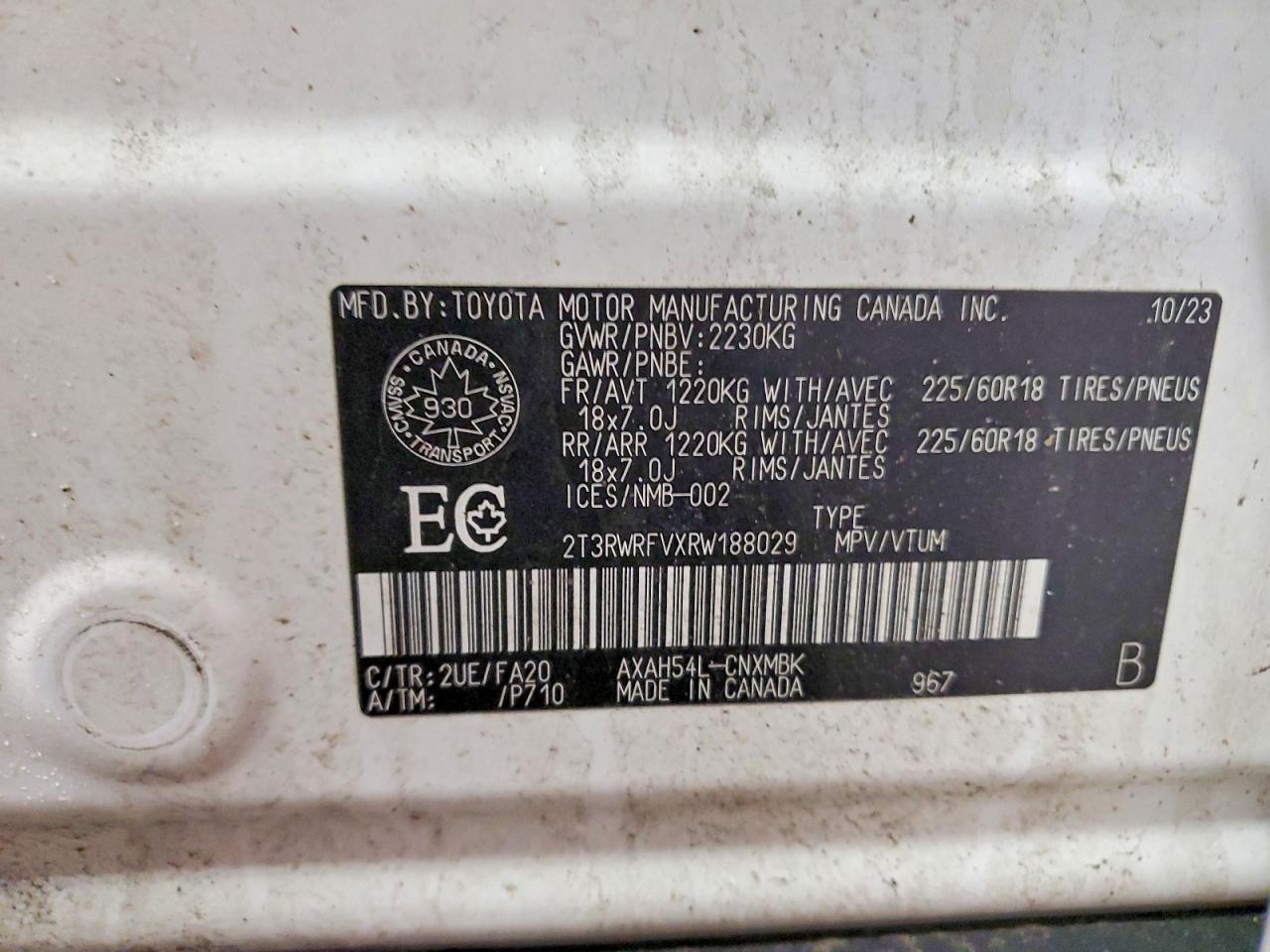 2024 TOYOTA RAV4 XLE photo 25
