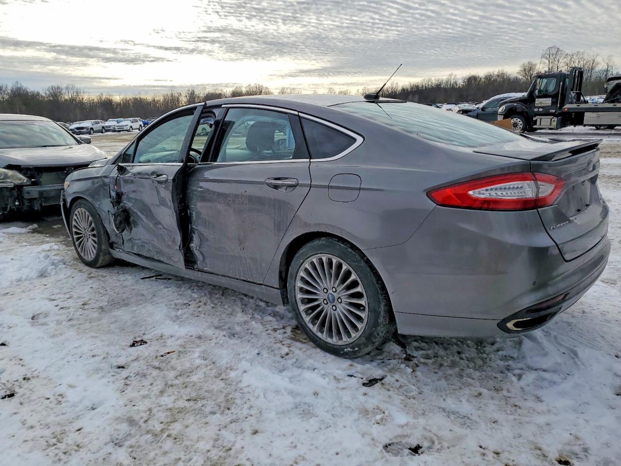 2013 FORD FUSION TITANIUM photo 3