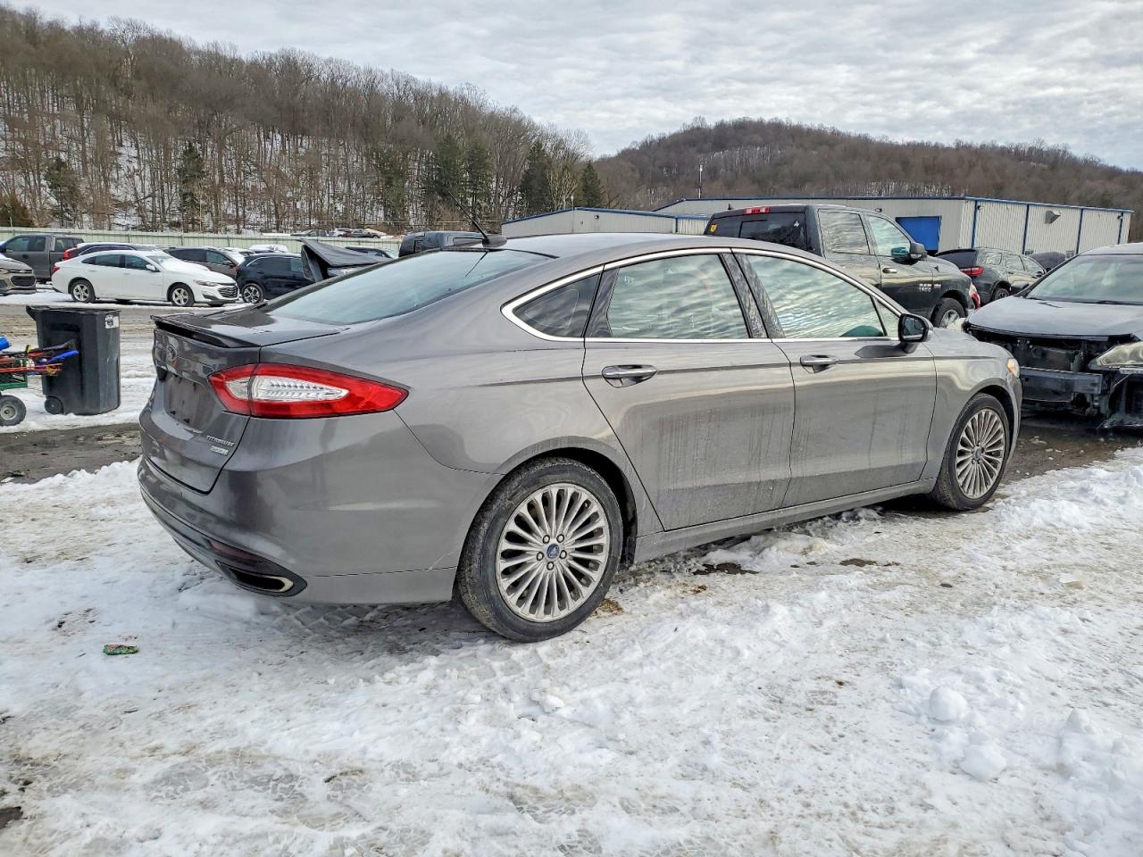 2013 FORD FUSION TITANIUM photo 5