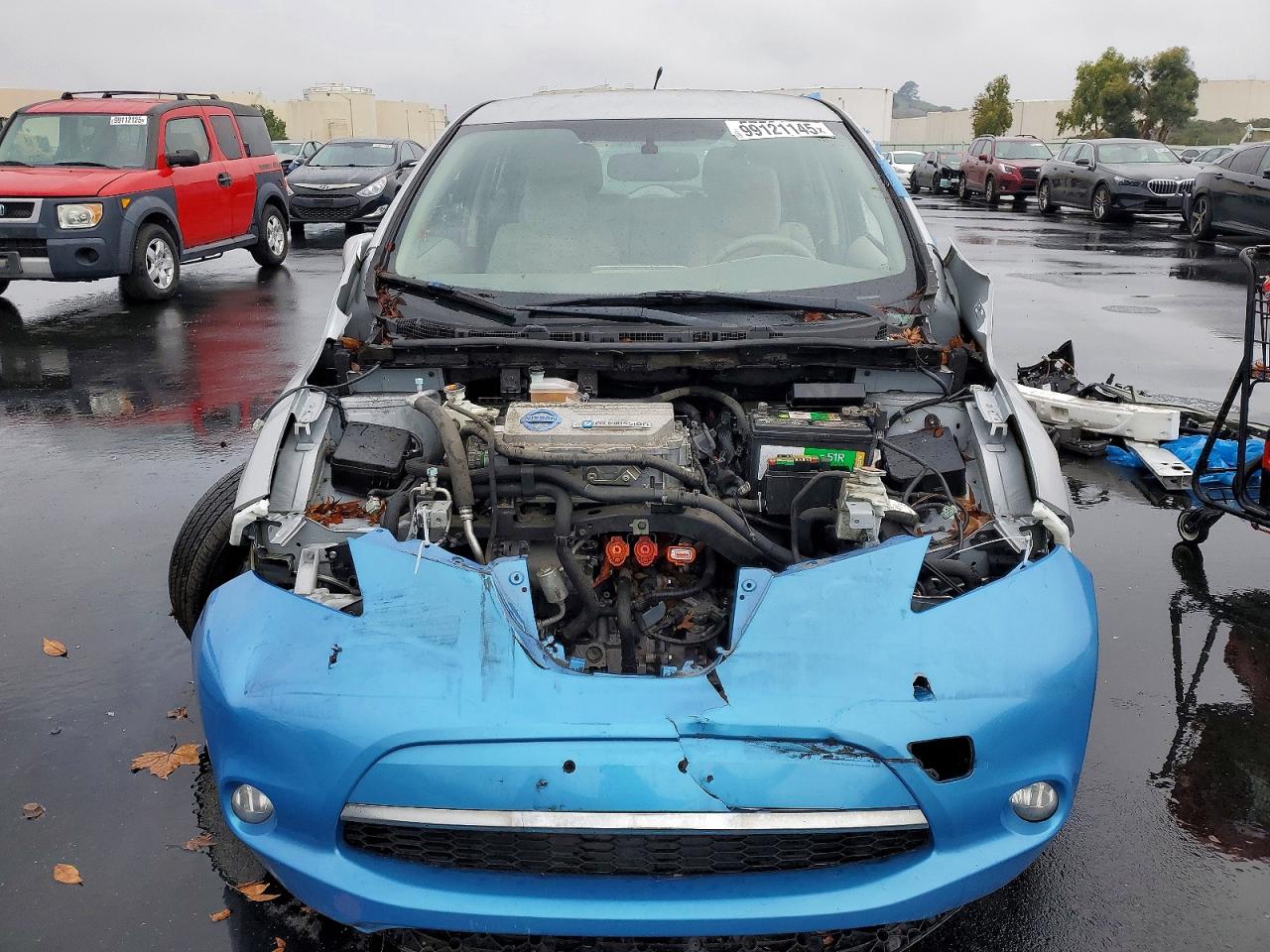 2012 NISSAN LEAF SV photo 9
