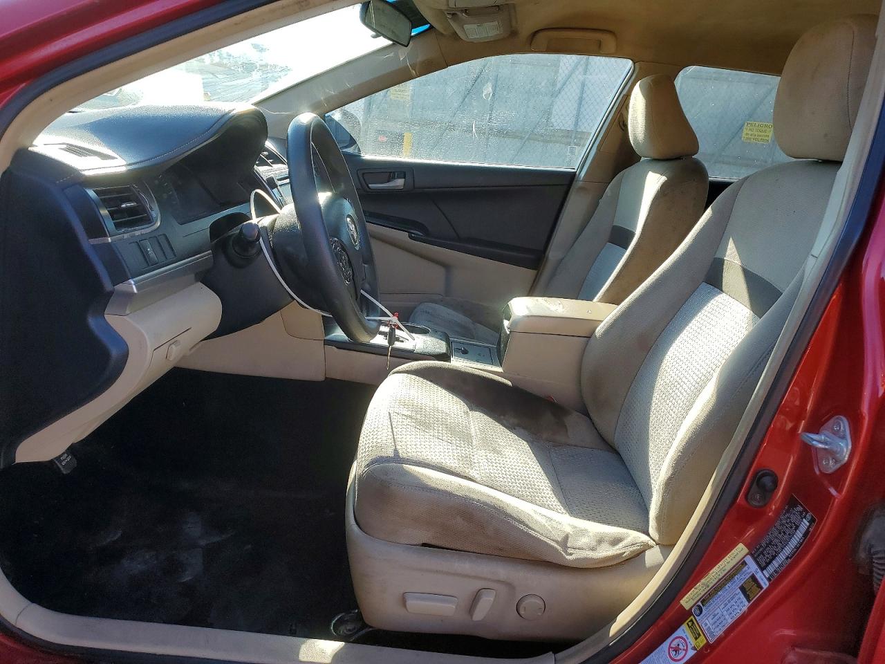 2012 TOYOTA CAMRY BASE photo 7