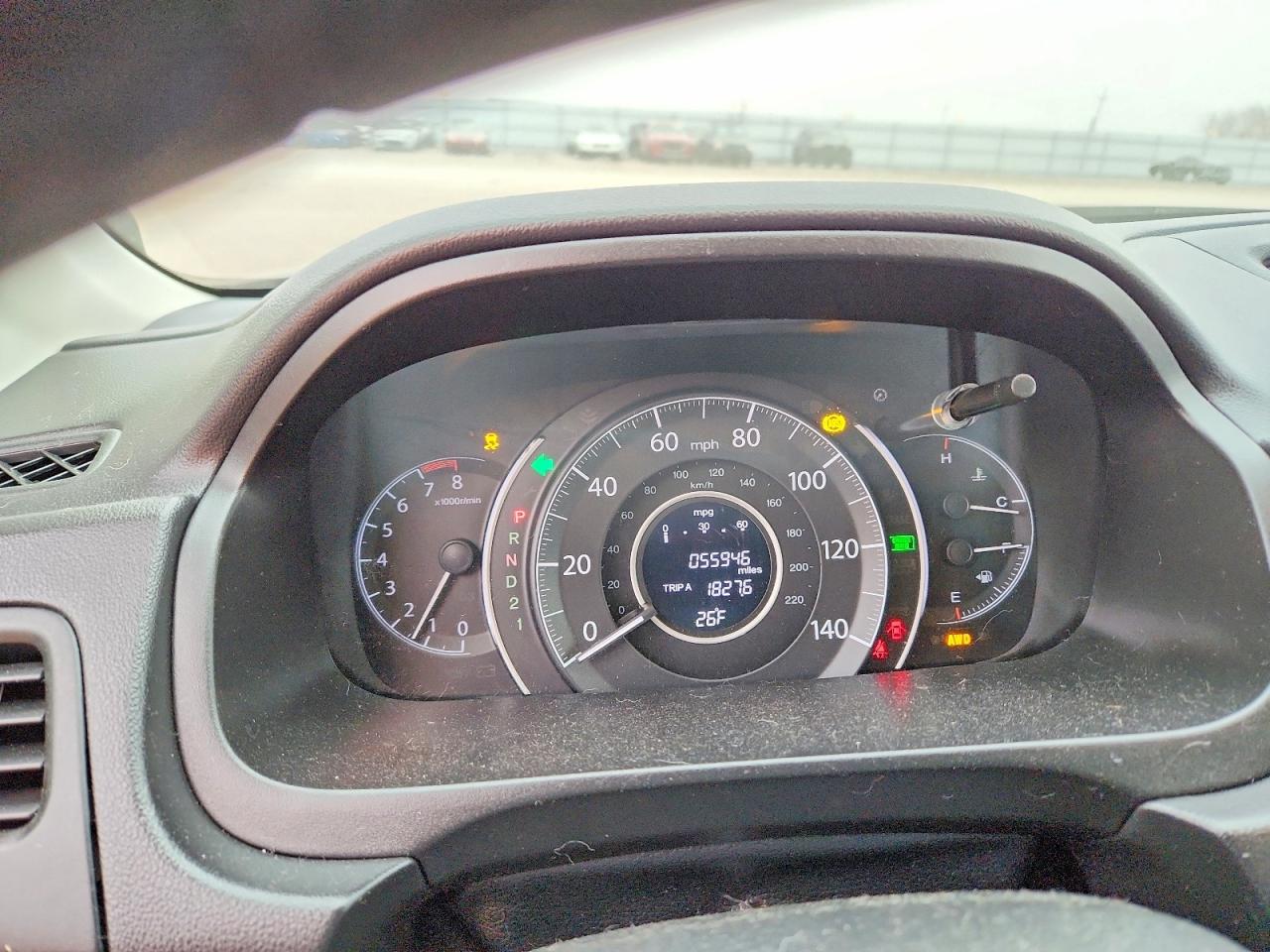 2012 HONDA CR-V EXL photo 9