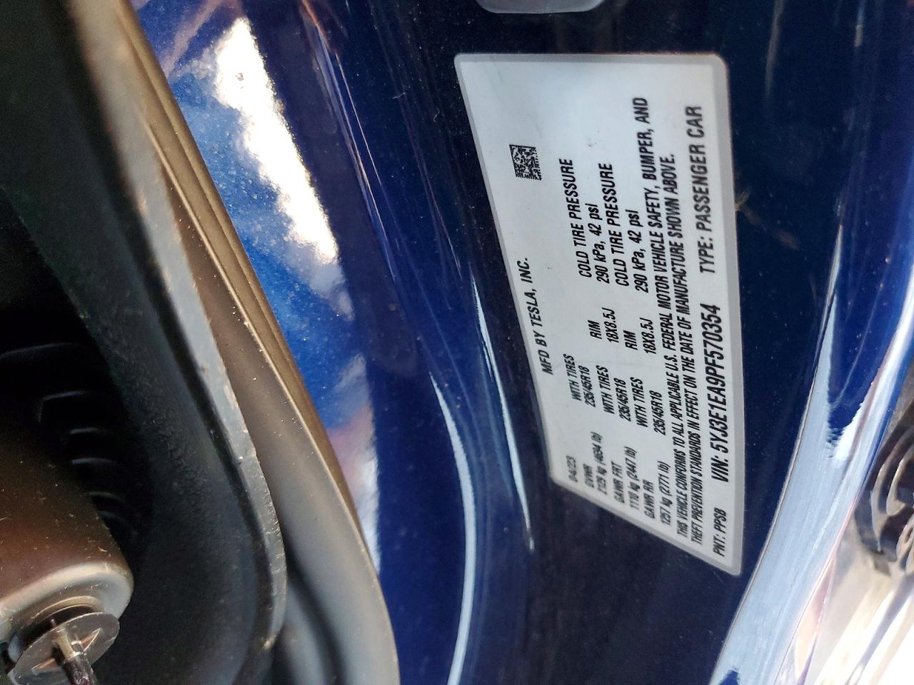 2023 TESLA MODEL 3 photo 25