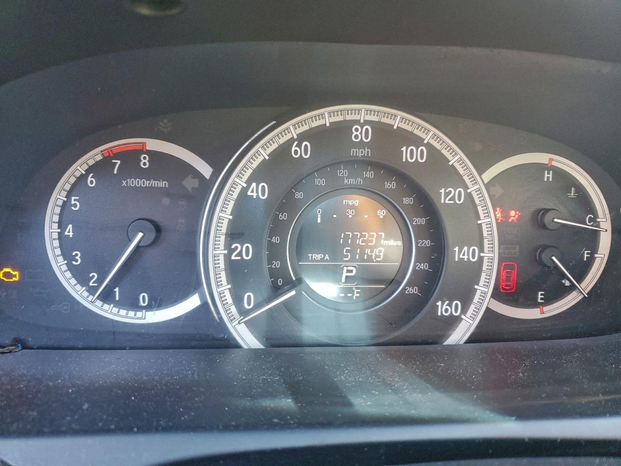 2016 HONDA ACCORD EX photo 9