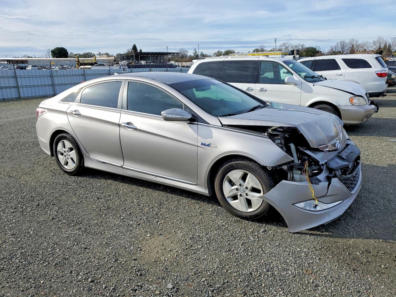 2012 HYUNDAI SONATA HYBRID photo 4