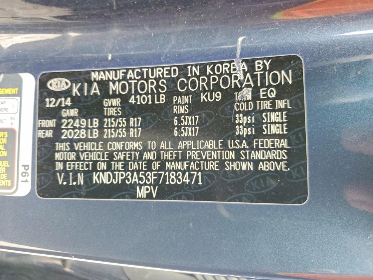 2015 KIA SOUL + photo 23