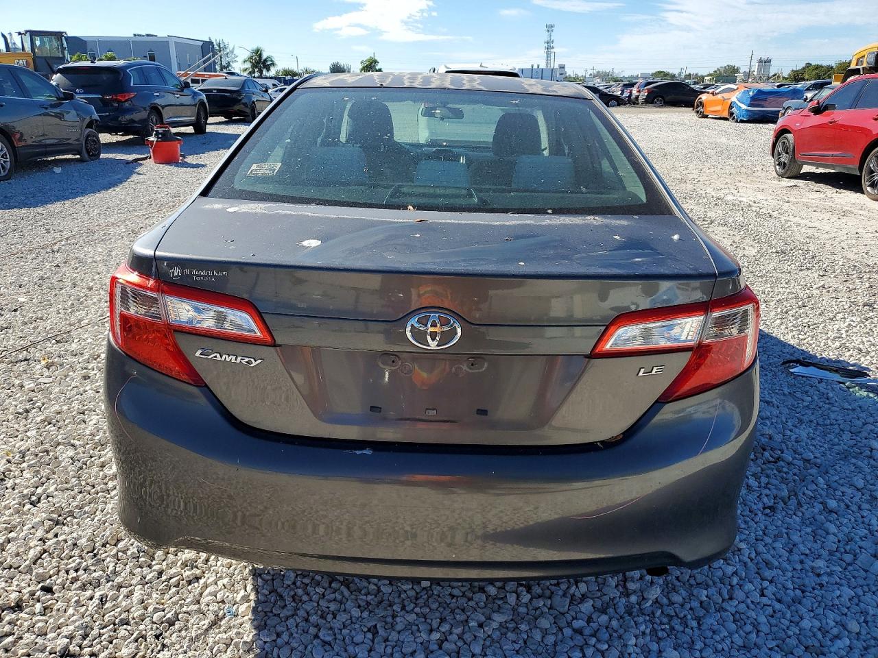 2012 TOYOTA CAMRY BASE photo 11