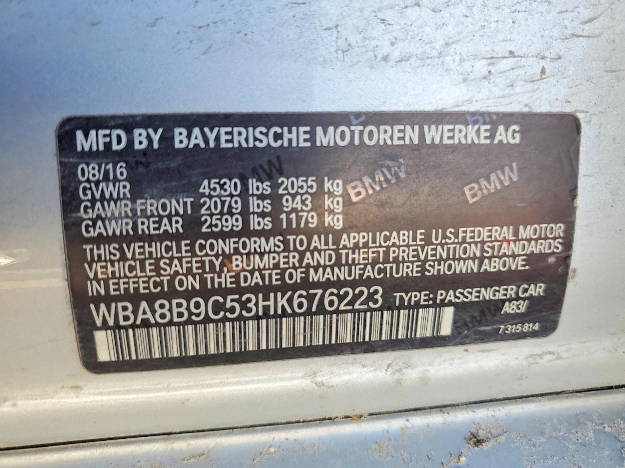 2017 BMW 330 I photo 23