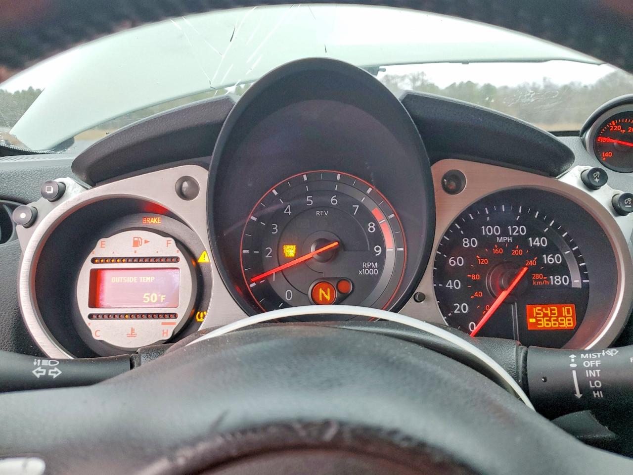 2012 NISSAN 370Z BASE photo 9