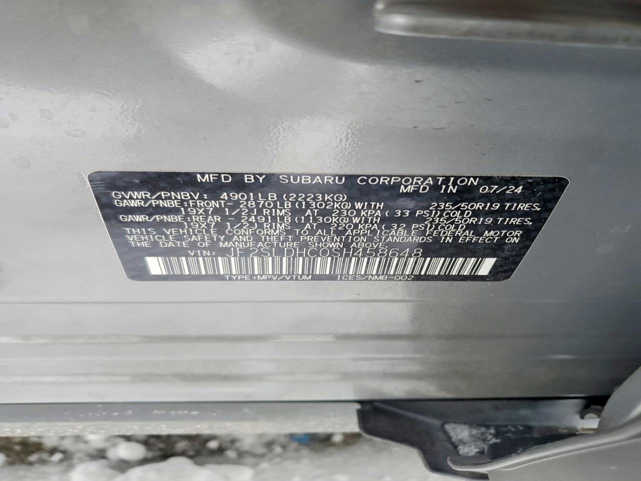 2025 SUBARU FORESTER SPORT photo 13