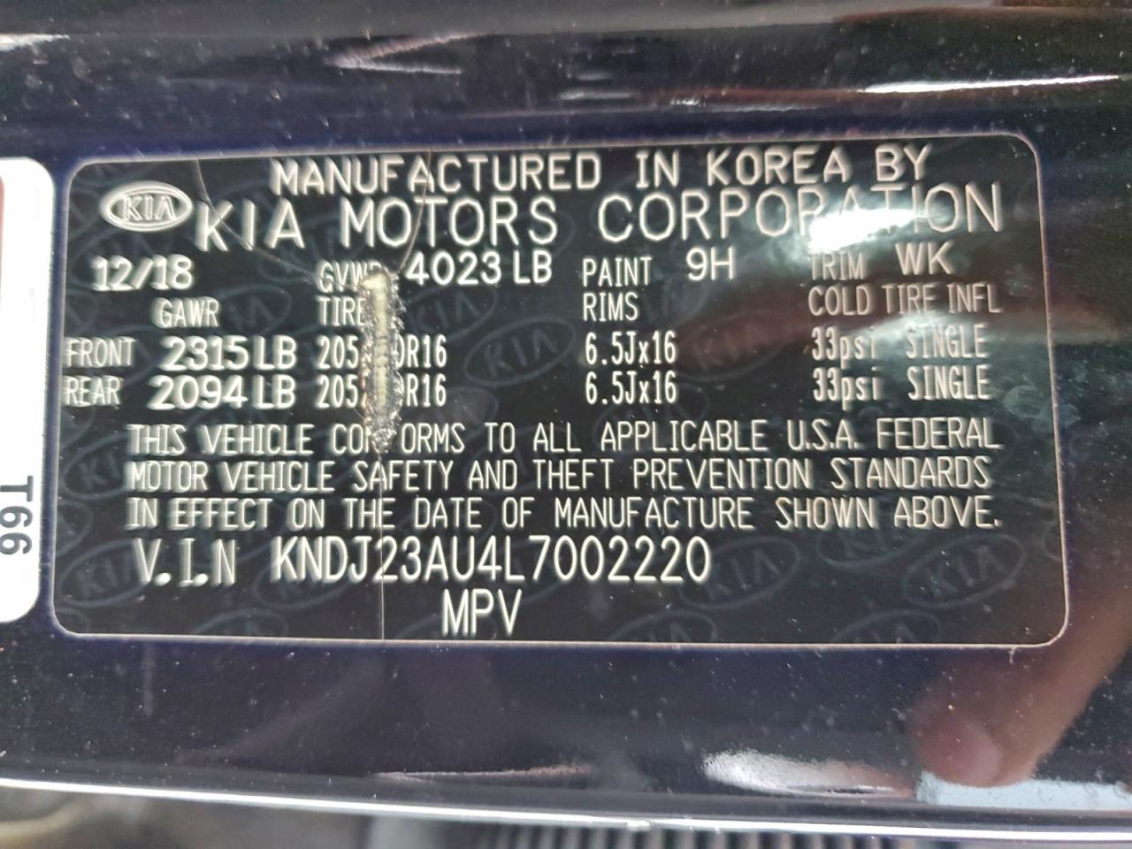 2020 KIA SOUL LX photo 25
