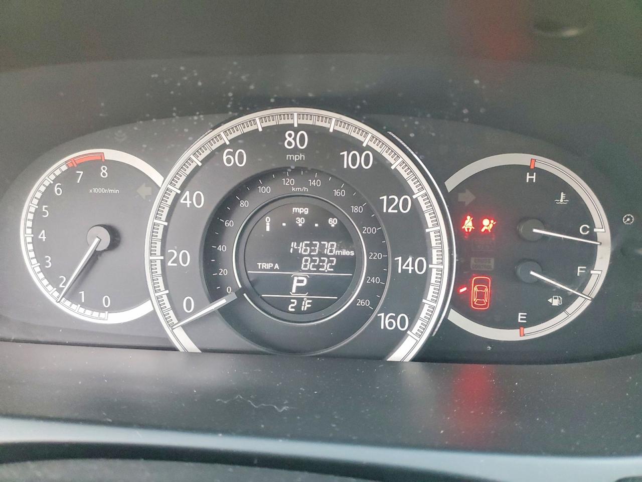 2014 HONDA ACCORD LX photo 9