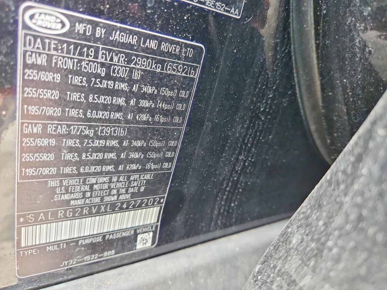 2020 LAND ROVER DISCOVERY SE photo 13