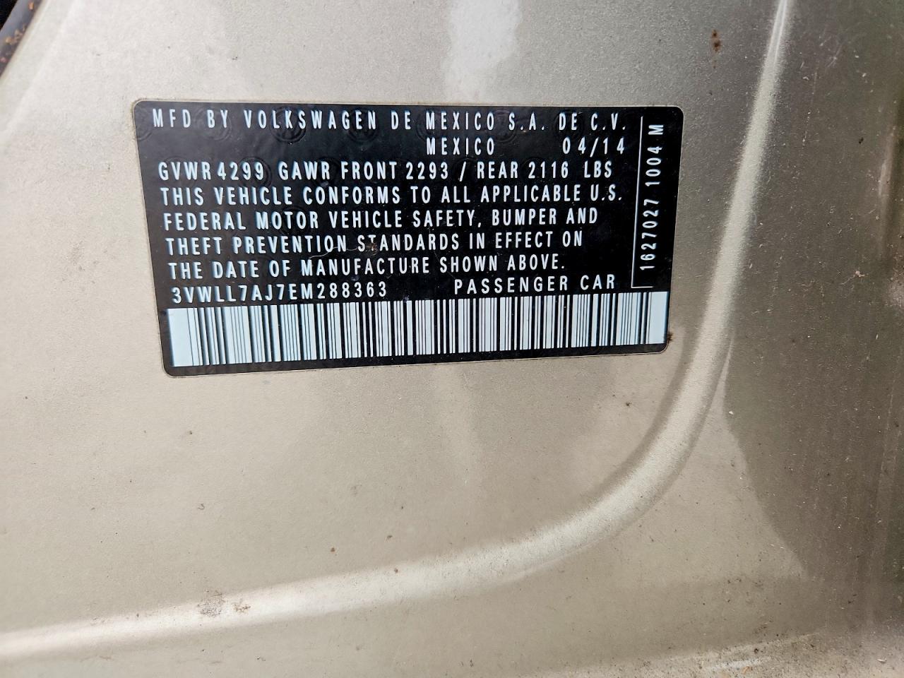 2014 VOLKSWAGEN JETTA TDI photo 12