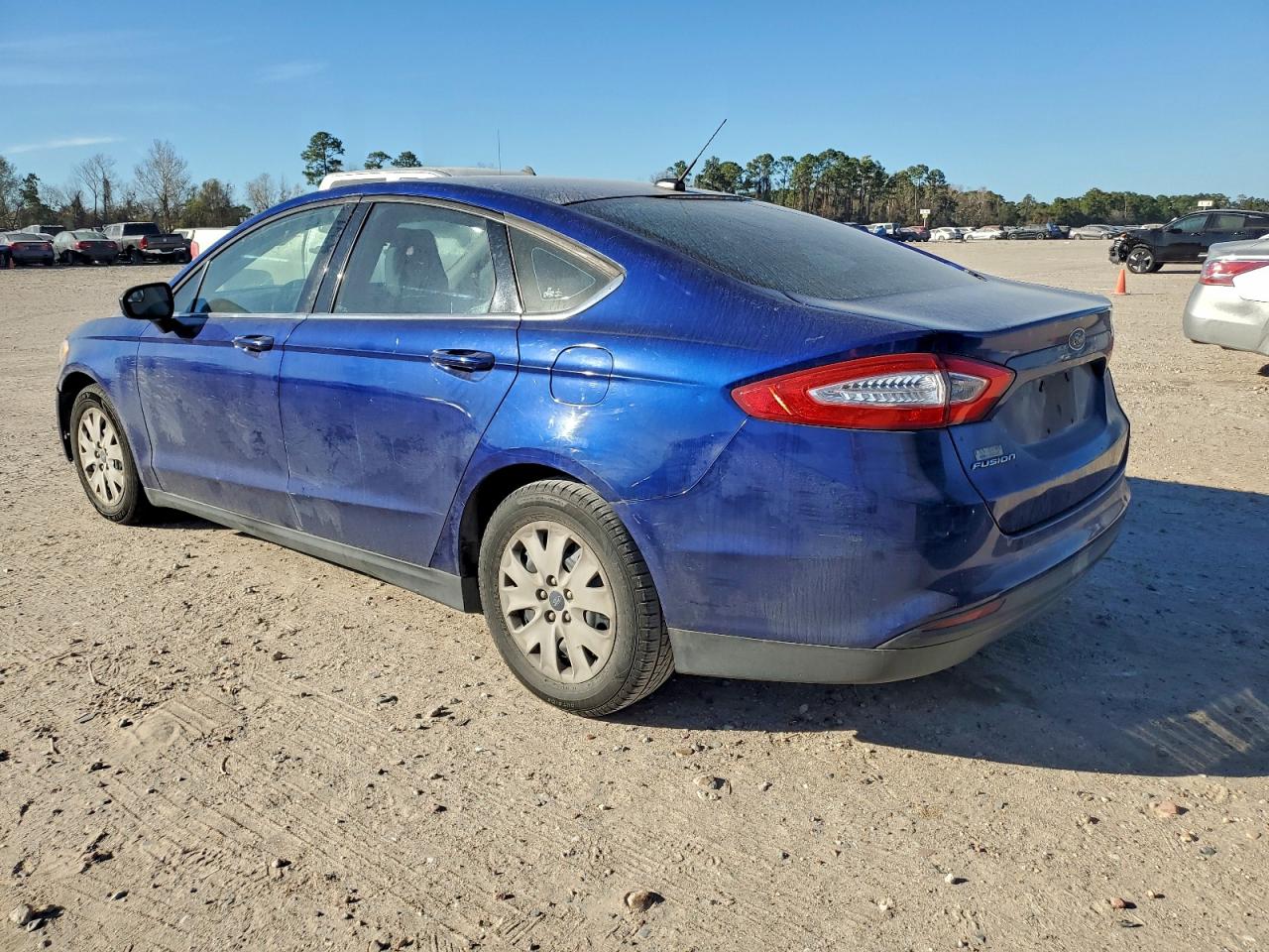 2014 FORD FUSION S photo 2
