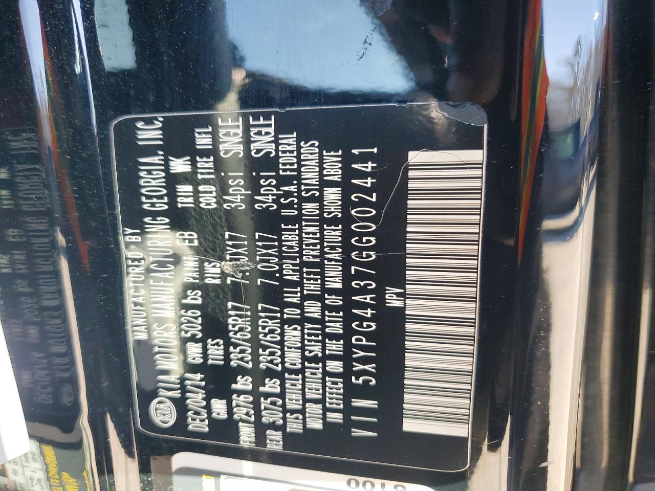 2016 KIA SORENTO LX photo 23