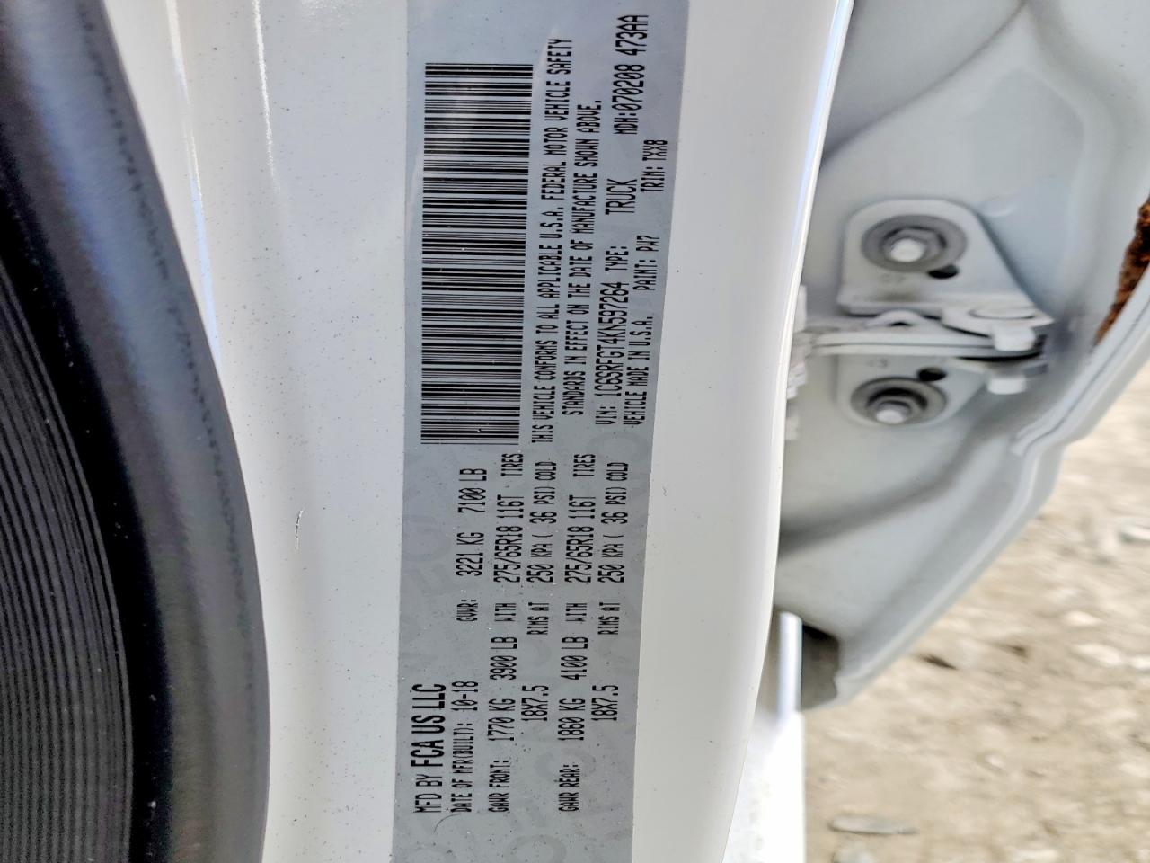 2019 RAM 1500 TRADESMAN photo 13