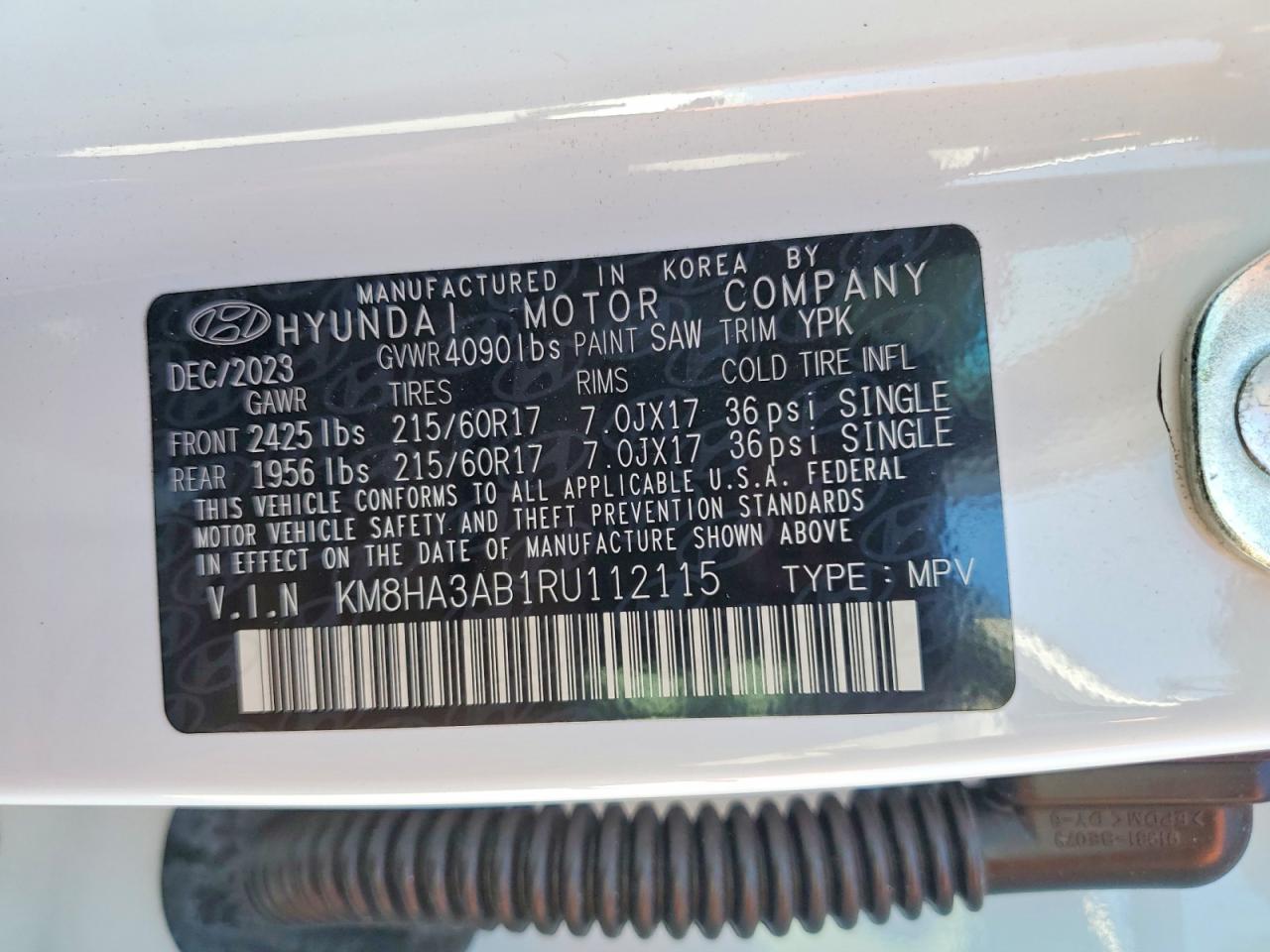2024 HYUNDAI KONA SE photo 13