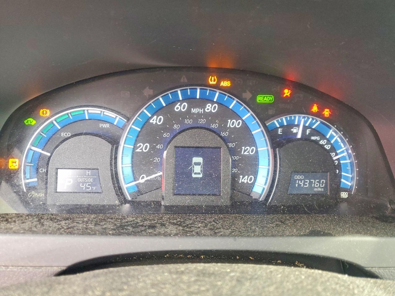2014 TOYOTA CAMRY HYBRID photo 9