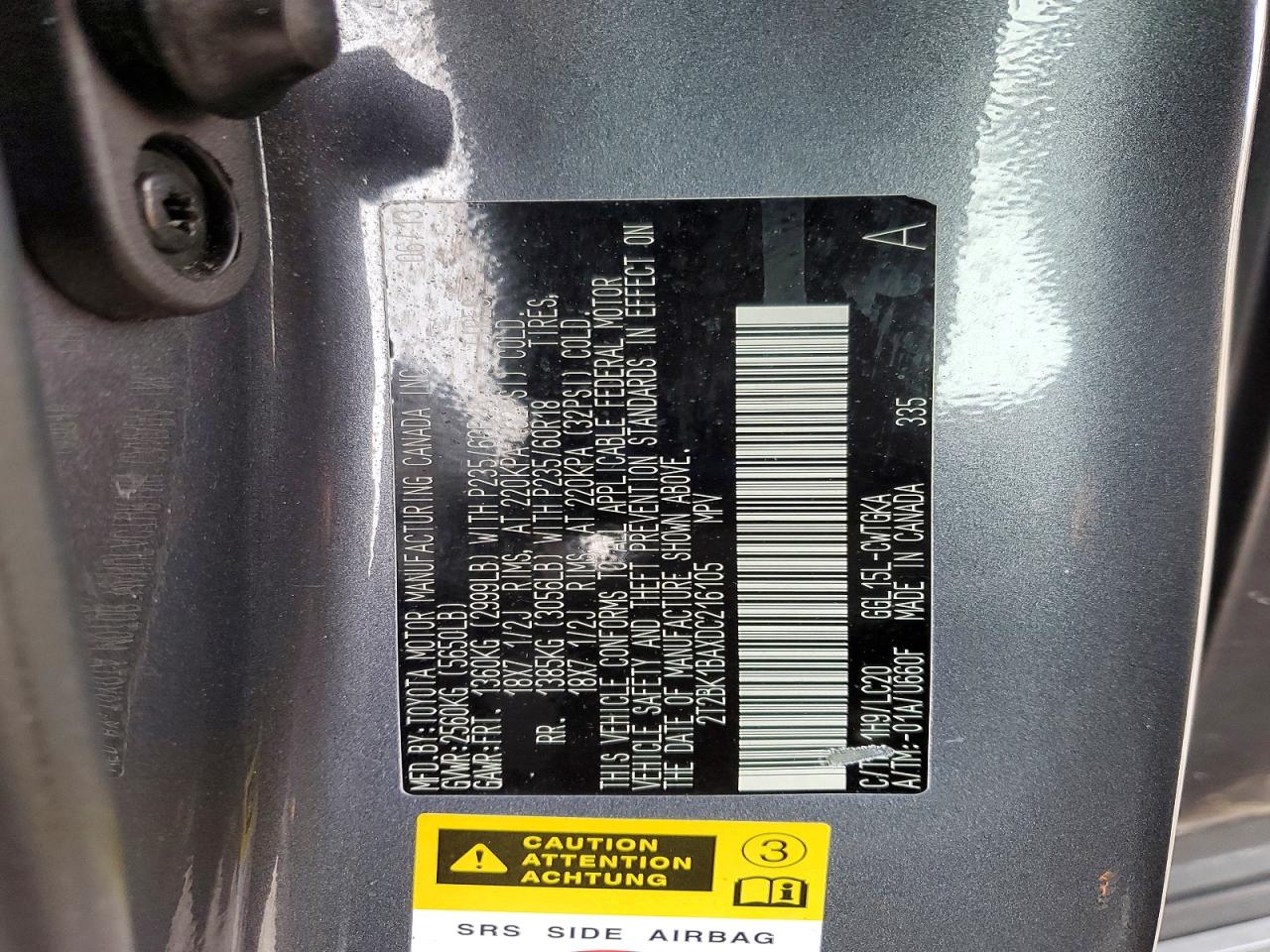 2013 LEXUS RX 350 BASE photo 12