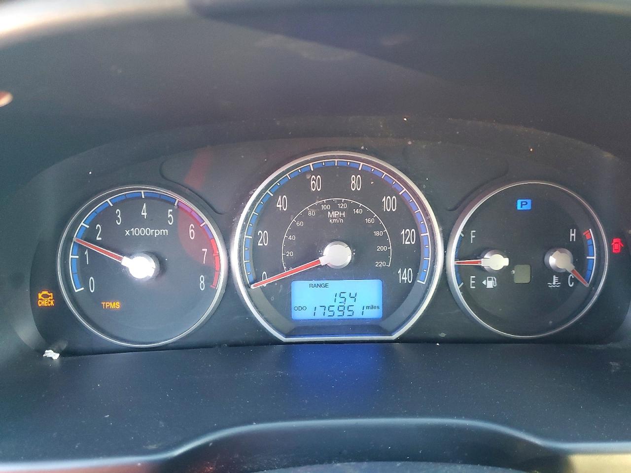 2009 HYUNDAI SANTA FE photo 9