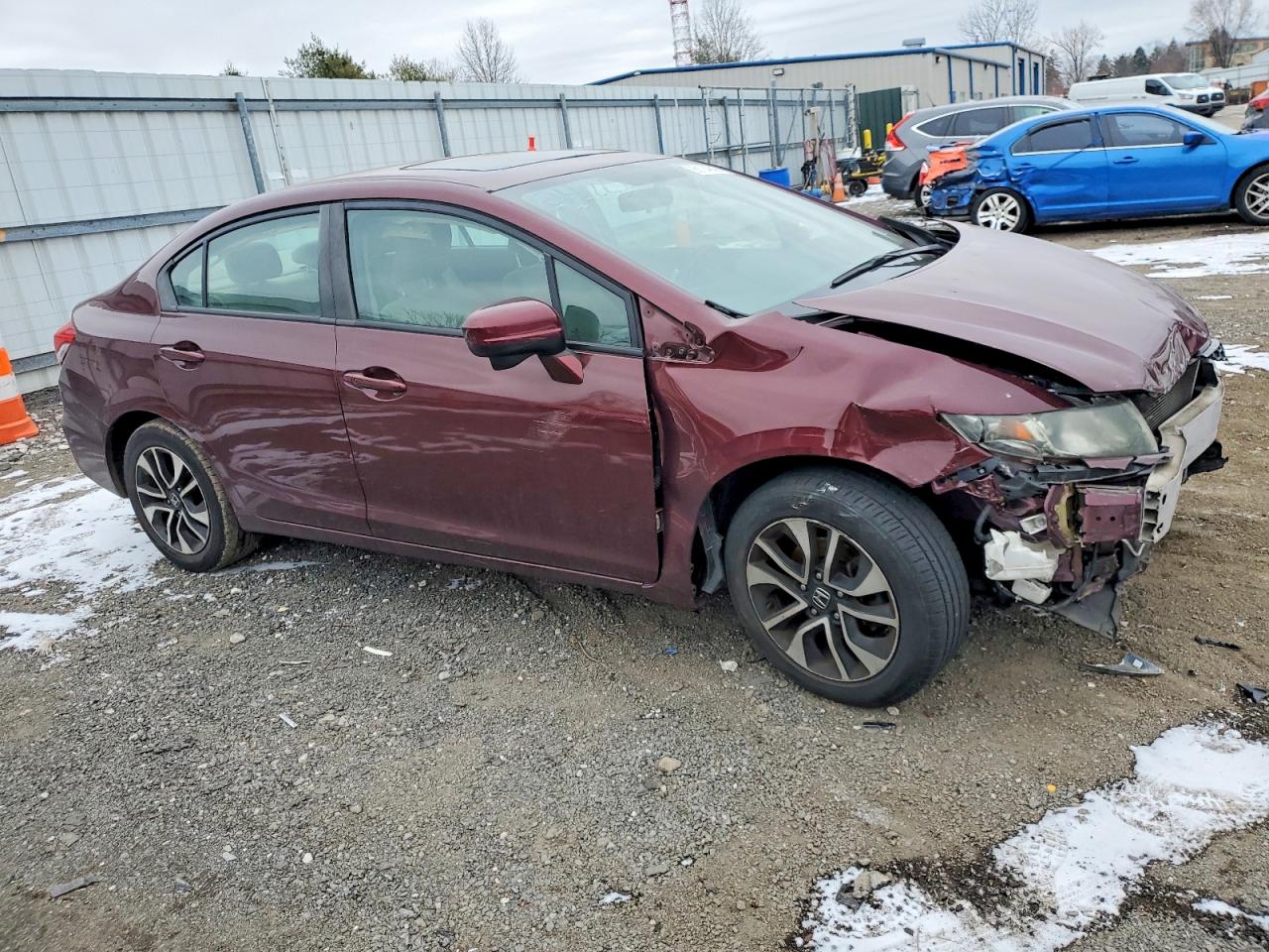2014 HONDA CIVIC EX photo 7