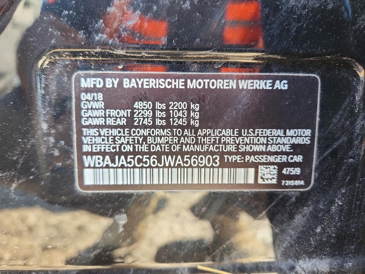 2018 BMW 530 I photo 13