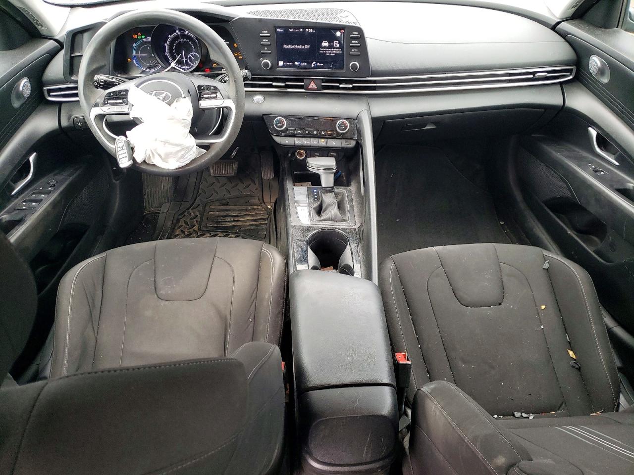 2022 HYUNDAI ELANTRA BLUE photo 8