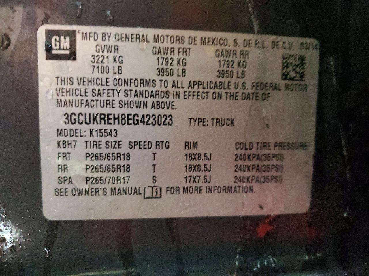 2014 CHEVROLET SILVERADO K1500 LT photo 27