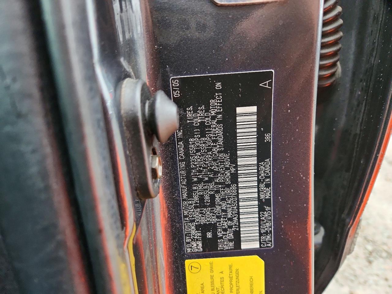 2005 LEXUS RX 330 photo 13