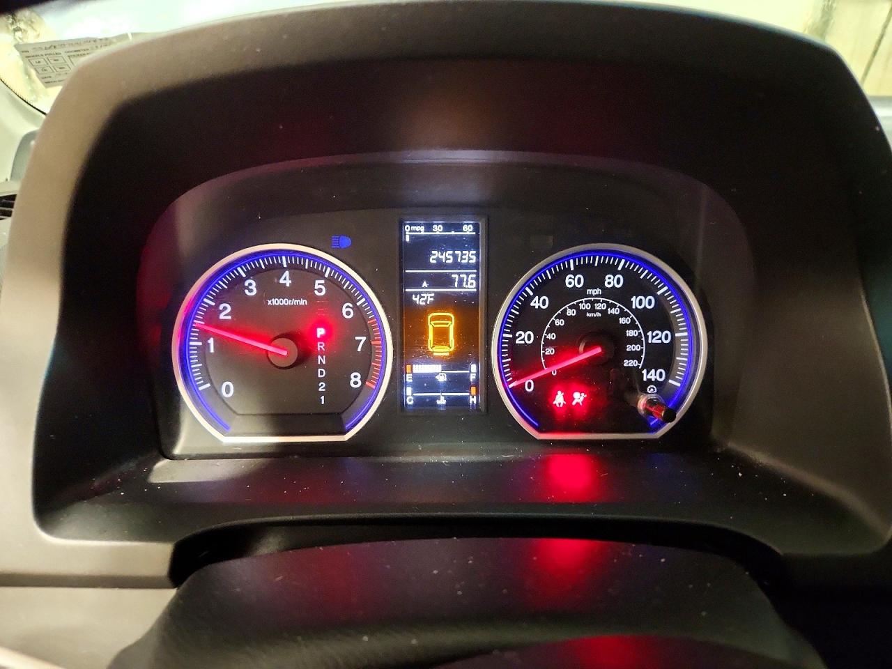 2009 HONDA CR-V EXL photo 9