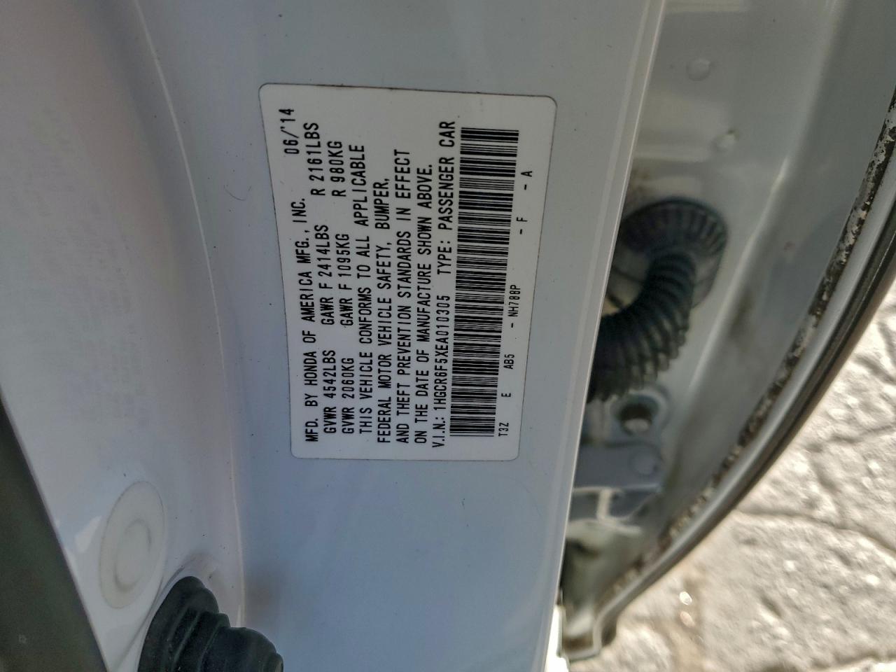 2014 HONDA ACCORD HYBRID EXL photo 12