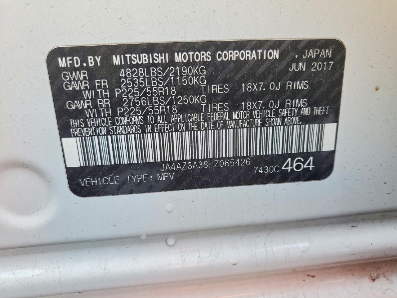 2017 MITSUBISHI OUTLANDER SE photo 14
