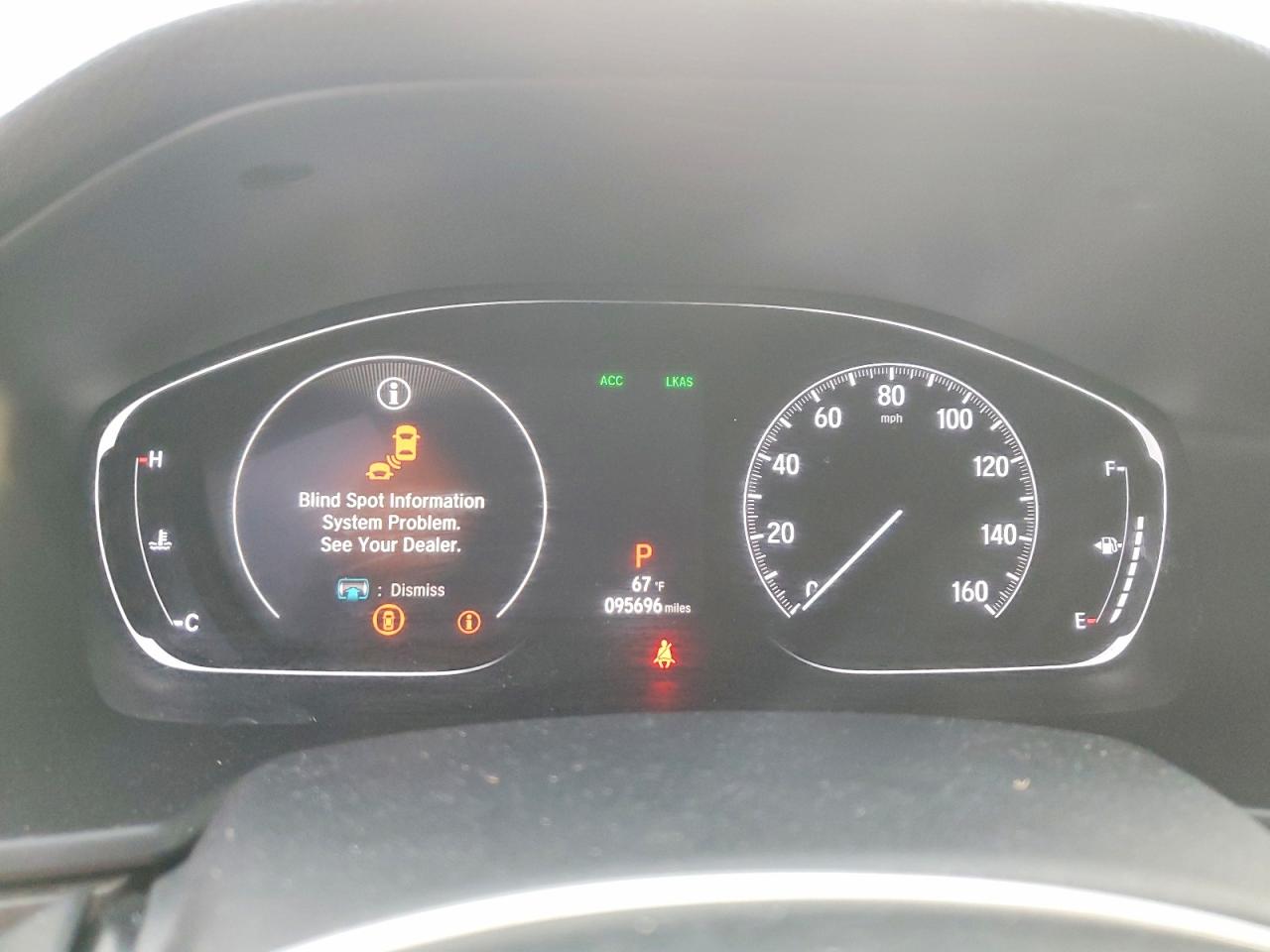 2020 HONDA ACCORD EX photo 9
