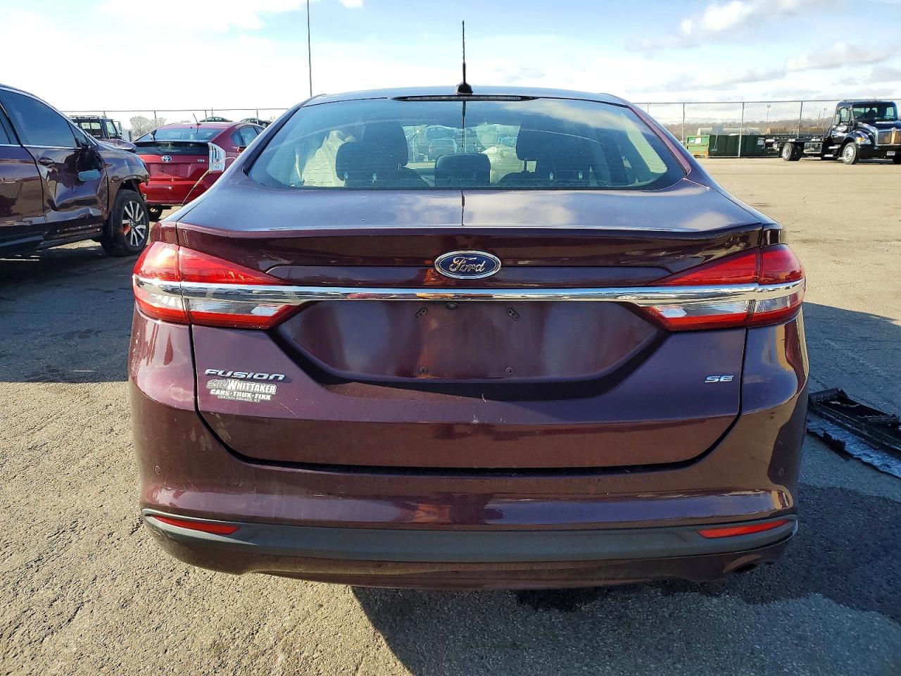 2017 FORD FUSION SE photo 6