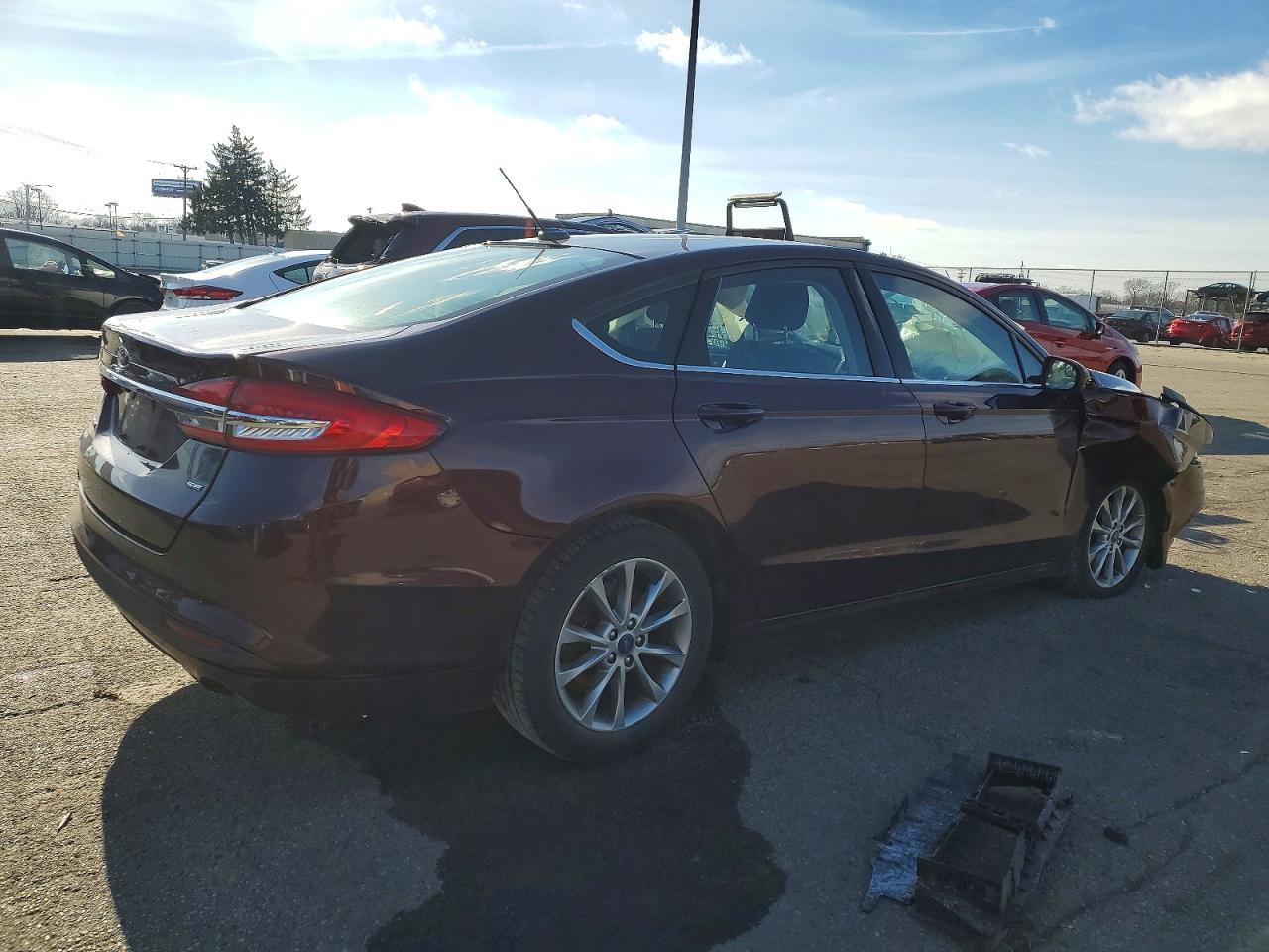 2017 FORD FUSION SE photo 3