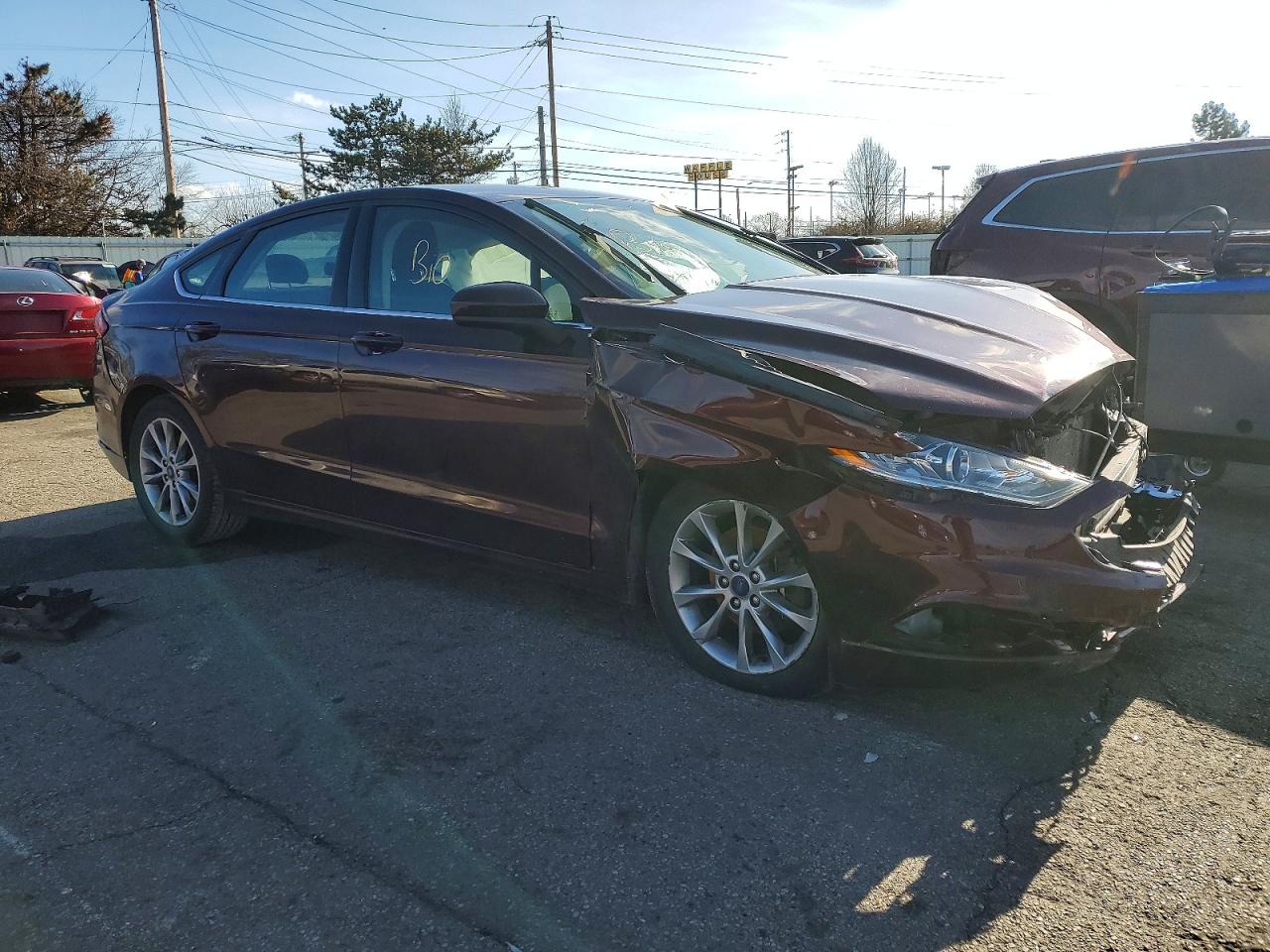 2017 FORD FUSION SE photo 4