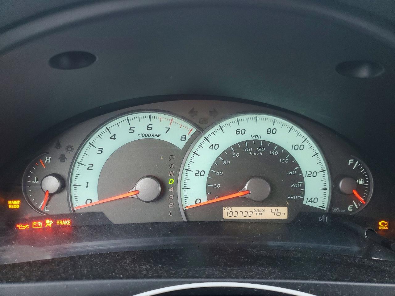 2007 TOYOTA CAMRY CE photo 9