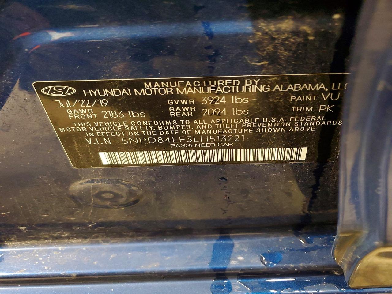 2020 HYUNDAI ELANTRA SEL photo 34