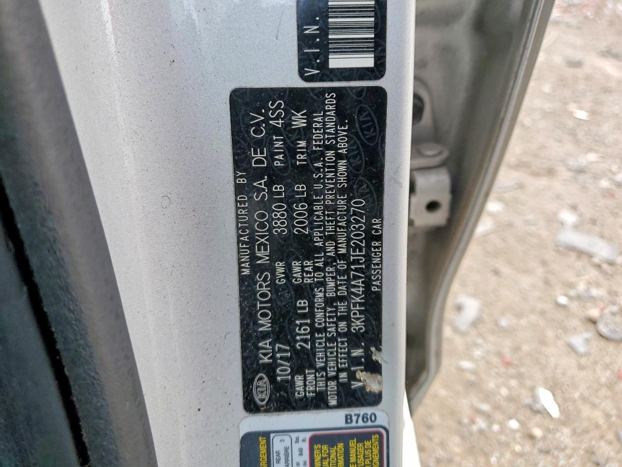 2018 KIA FORTE LX photo 12